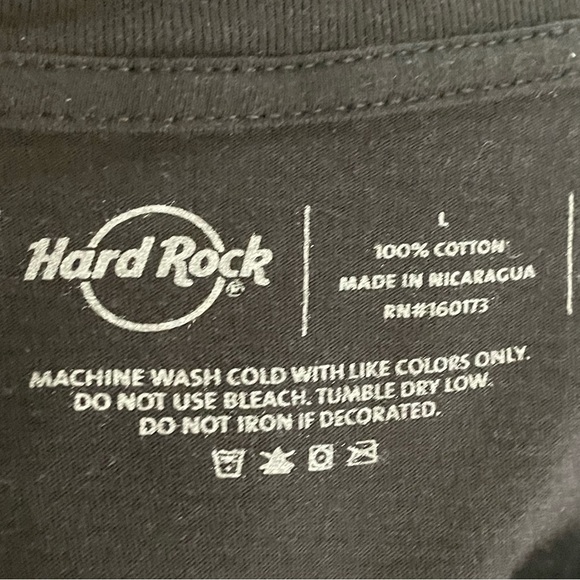 Maroon 5 X Hardrock | Black Band Graphic Tee Shirt - Picture 6 of 6